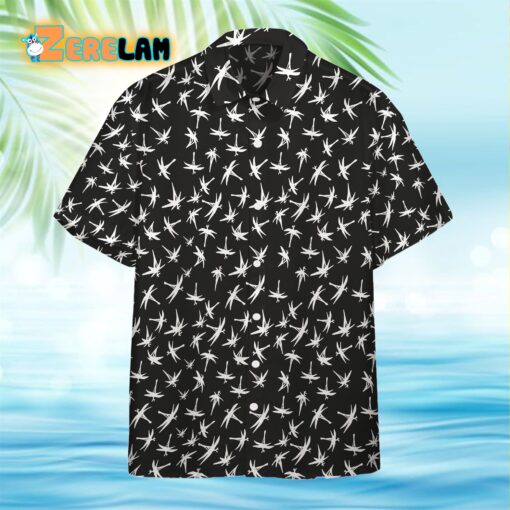 Tom Selleck Magnum Pi Midnight Bamboo Black Custom Hawaiian Shirt