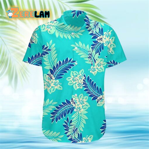 Tommy Vercetti Light Blue Costume Cosplay Hawaiian Shirt