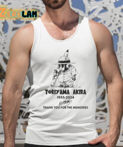 Toriyama Akira 1955 2024 Thank You For The Memories Shirt 15 1