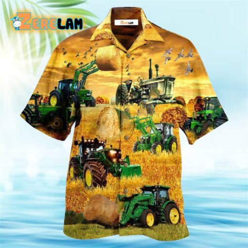 Tractor Better On The Farm Hawaiian Shirt