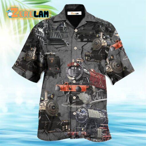 Train Cool Style Hawaiian Shirt