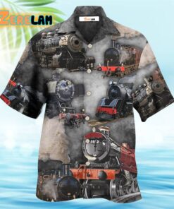 Train Going To A Mysterious Land Hawaiian Shirt