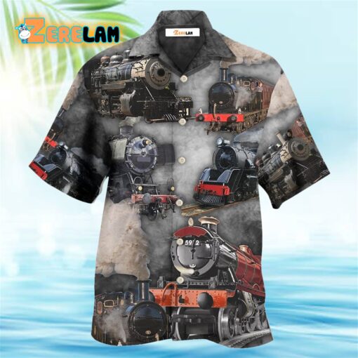 Train Going To A Mysterious Land Hawaiian Shirt