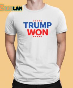 Travis Kelce Trump Won Shirt 1 1