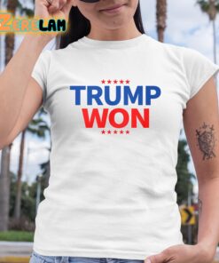 Travis Kelce Trump Won Shirt 6 1