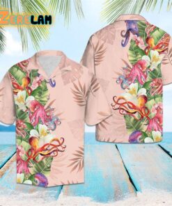 Tropical Octopus Hawaiian Shirt