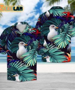 Tropical Seagull Hawaiian Shirt