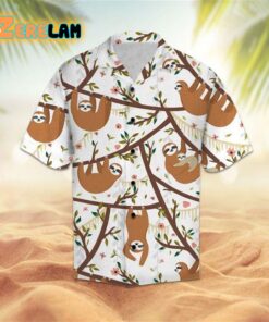Tropical Sloth Hawaiian Shirt