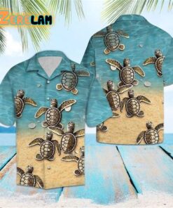 Turtle Beach Hawaiian Shirt
