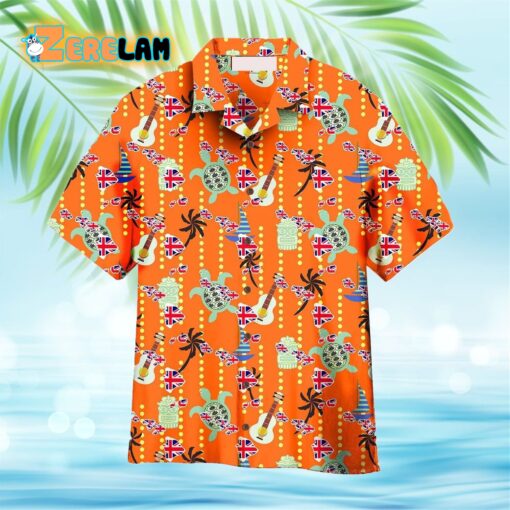 Turtle Ukulele Hawaiian Shirt