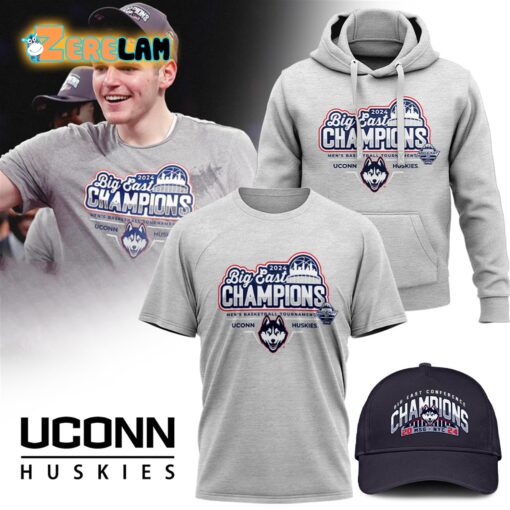 UConn Men’s Basketball Big East Champions Tournament 2024 Shirt