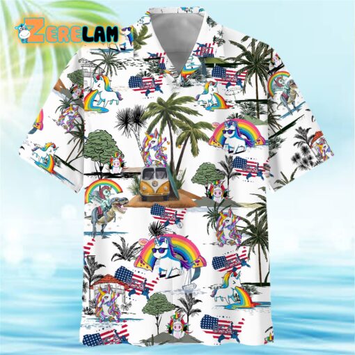 Unicorn Style Hawaiian Shirt