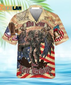 No One Left Behind Cool Hawaiian Shirt