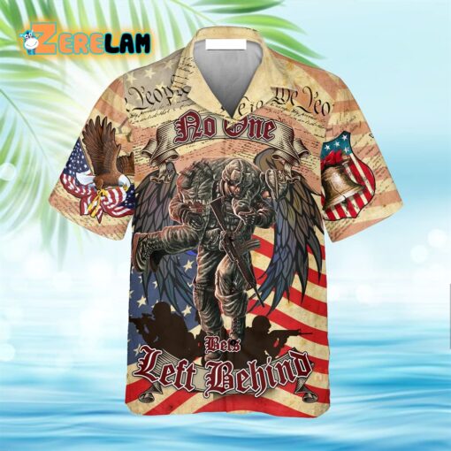 No One Left Behind Cool Hawaiian Shirt