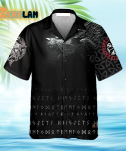 Viking Fenrir Wolf Hawaiian Shirt