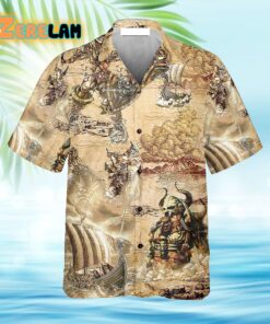 Viking Map Wars Hawaiian Shirt