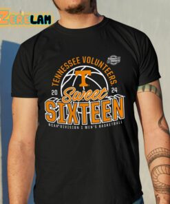 Volunteers 2024 Tournament March Madness Sweet Sixteen Defensive Stance Shirt 10 1