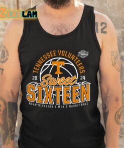 Volunteers 2024 Tournament March Madness Sweet Sixteen Defensive Stance Shirt 6 1