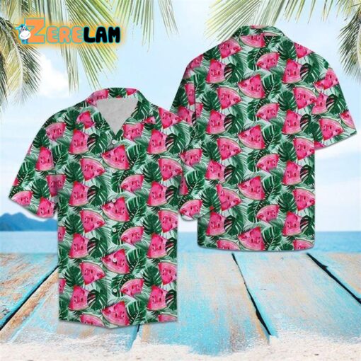 Watermelon Tropical Hawaiian Shirt