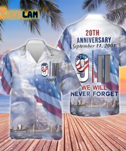 We Will Never Forget Hawaiian Shirt