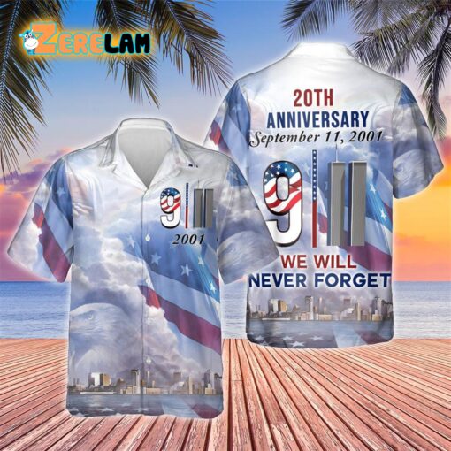 We Will Never Forget Hawaiian Shirt