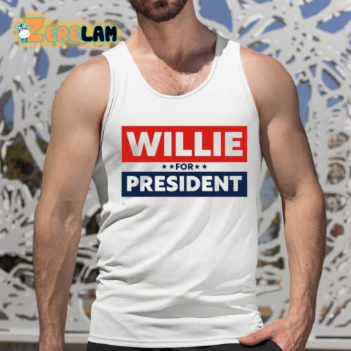 Willie Nelson 2024 Willie For President Shirt