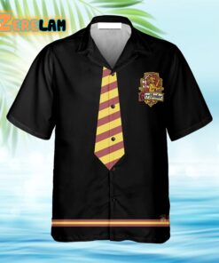 Wizard And Witch Gryffindor Cosplay Costume Hawaiian Shirt