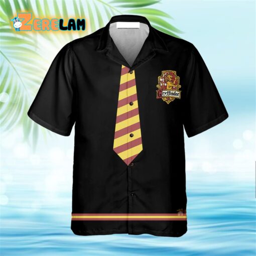 Wizard And Witch Gryffindor Cosplay Costume Hawaiian Shirt