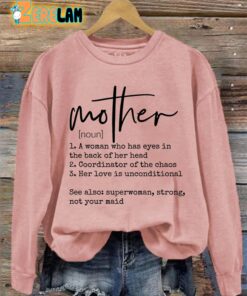 Womens Mothers Day Printed Sweatshirt 1