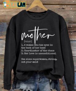 Womens Mothers Day Printed Sweatshirt 3