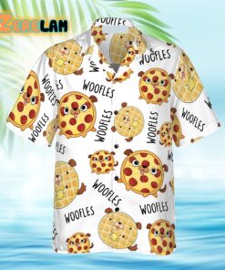 Woofles Pizza And Cake Hawaiian Shirt