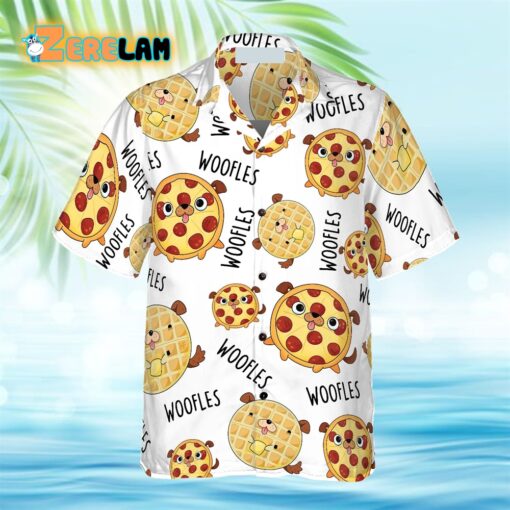 Woofles Pizza And Cake Hawaiian Shirt