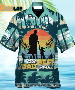 Yoda Best Dad Ever Hawaiian Shirt