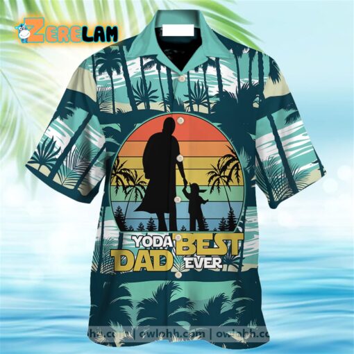 Yoda Best Dad Ever Hawaiian Shirt