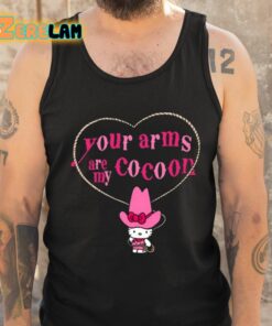 Your Arms Are My Cocoon Hello Kitty Ringer Shirt 6 1