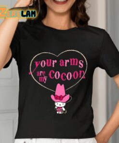 Your Arms Are My Cocoon Hello Kitty Ringer Shirt 7 1