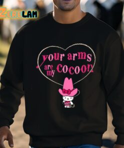 Your Arms Are My Cocoon Hello Kitty Ringer Shirt 8 1