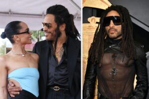 Zoe Kravitz Lovingly Roasts Dad Lenny’s Relationship with Netted Shirts at Hollywood Walk of Fame Ceremony