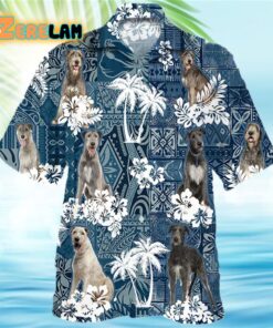 Irish Wolfhound Hawaiian Shirt