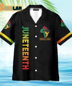 1865 Juneteenth Black Pride Hawaiian Shirt