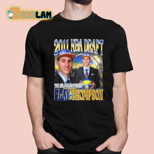 2011 Draft The Splash Brothers Klay Thompson Shirt