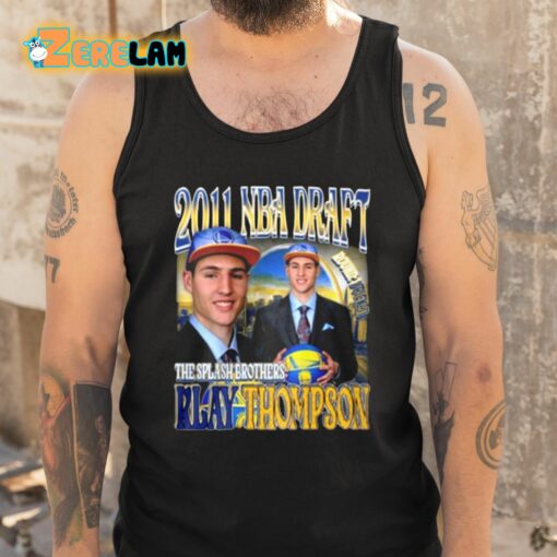 2011 Draft The Splash Brothers Klay Thompson Shirt