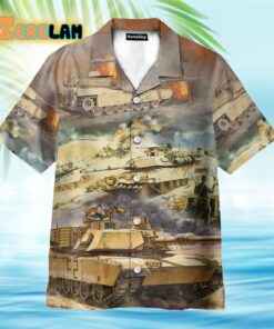 Abrams Tank Hawaiian Shirt