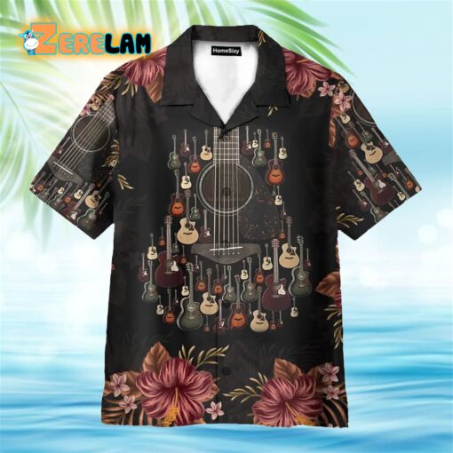 Acoustic Guitars Hawaiian Shirt