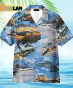Air Force McDonnell Douglas Eagle Hawaiian Shirt