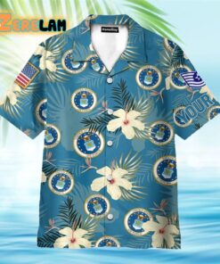 Air Force Military Veteran Hawaiian Shirt