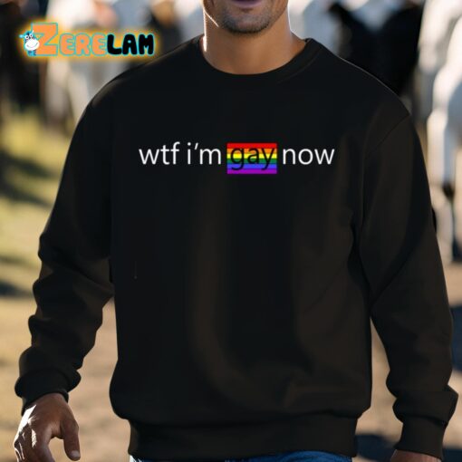 Alexander Avila Wtf I’m Gay Now Lgbt Shirt