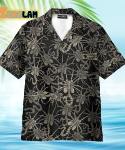 Face Alien Hugger Hawaiian Shirt