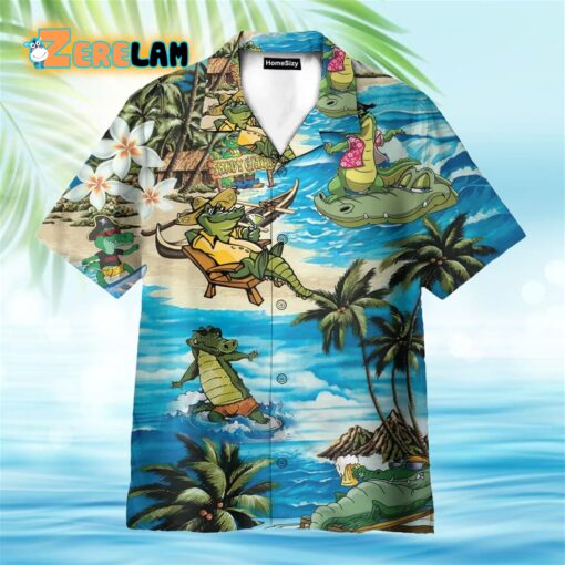 Amazing Crocodile Hawaiian Shirt