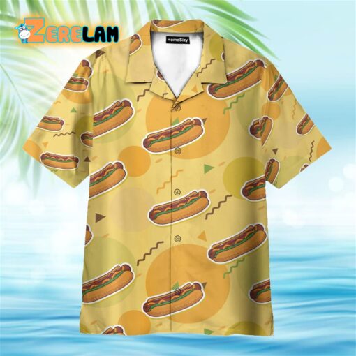 Amazing Hot Dog Food Hawaiian Shirt
